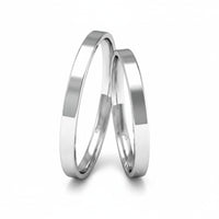 Par de Alianças em Prata AP02