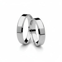 Par de Alianças em Prata AP20