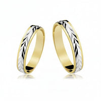 Par de Alianças em Ouro 18kts A05