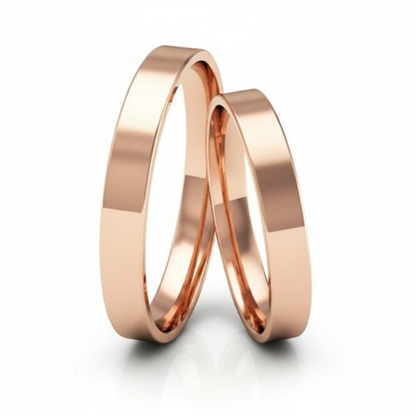 Par de Alianças em Ouro BX 416 ALB01