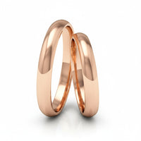 Par de Alianças em Ouro BX  416 ALB02