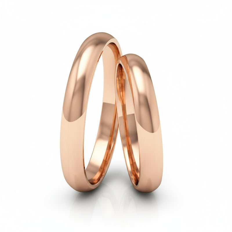 Par de Alianças em Ouro BX  416 ALB02