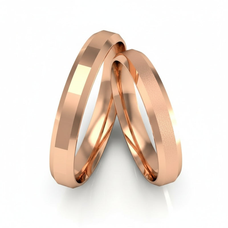 Par de Alianças em Ouro BX 416 ALB11