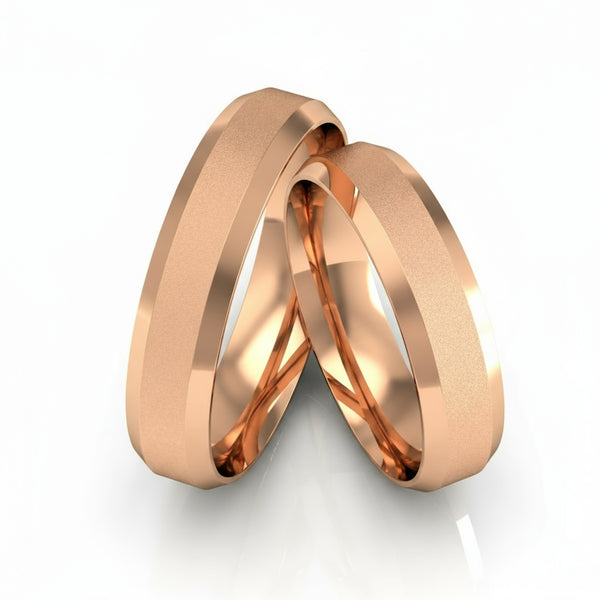 Par de Alianças em Ouro BX 416 ALB15