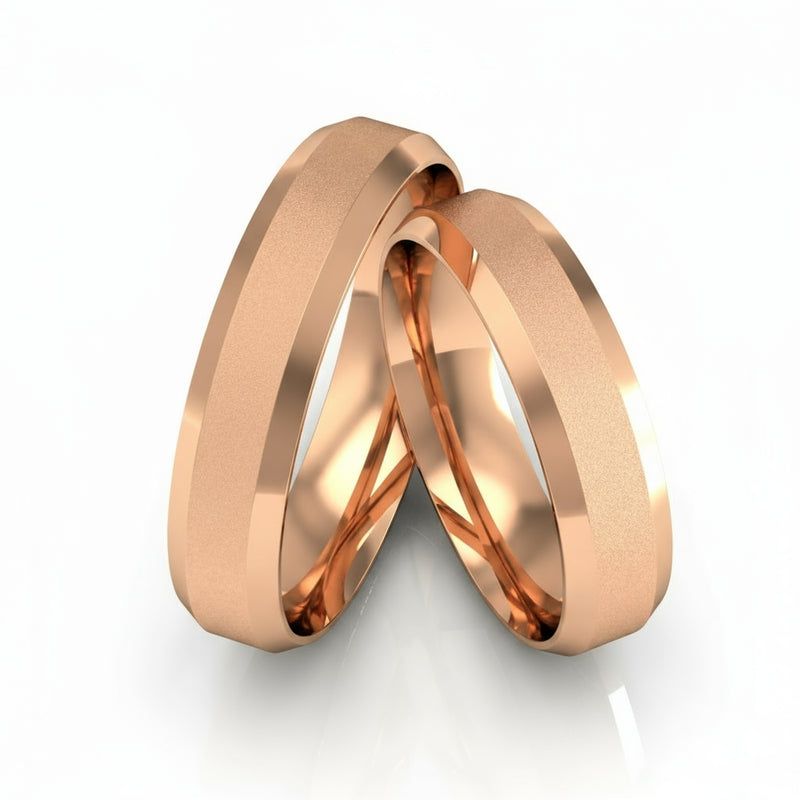 Par de Alianças em Ouro BX 416 ALB15