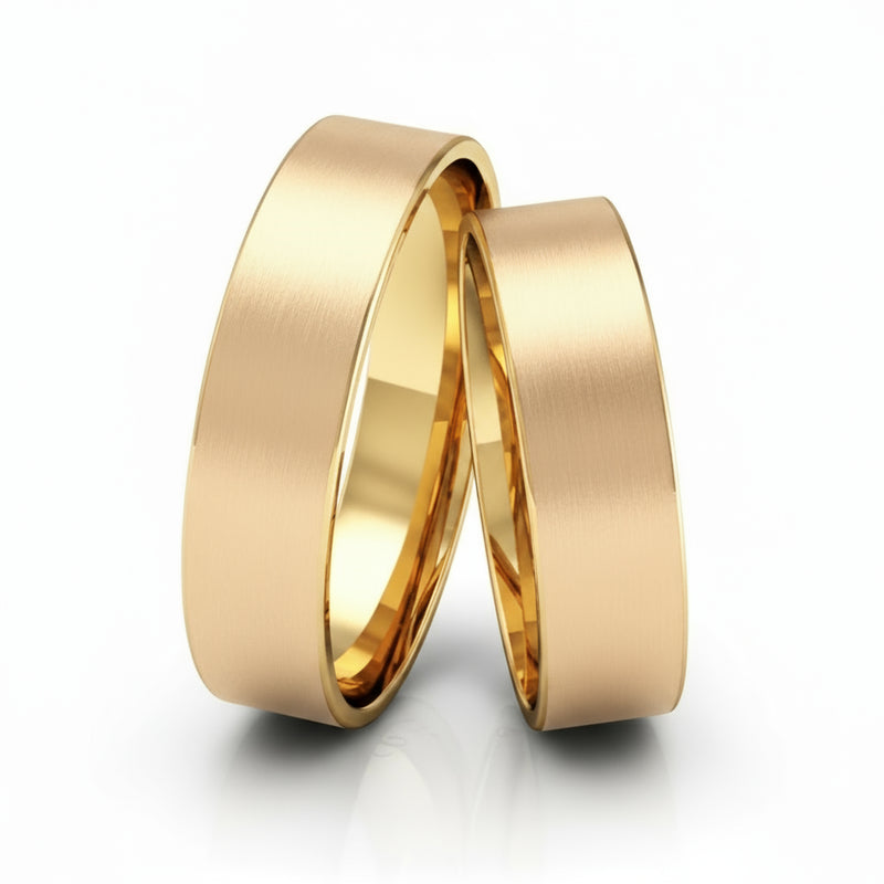 Par de Alianças em Ouro BX 416 ALB10