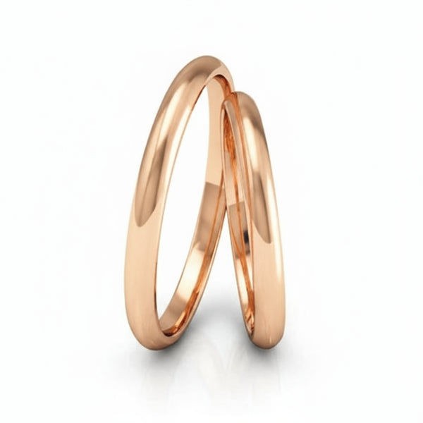 Par de Alianças em Ouro BX 416 ALB03