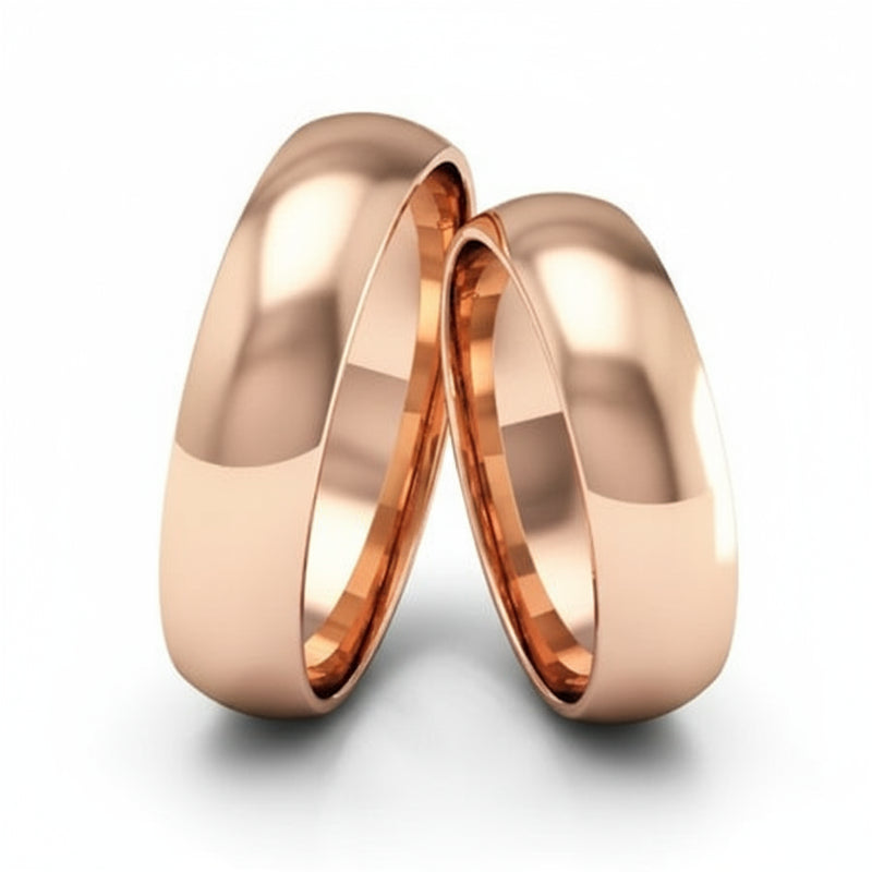 Par de Alianças em Ouro BX 416 ALB08