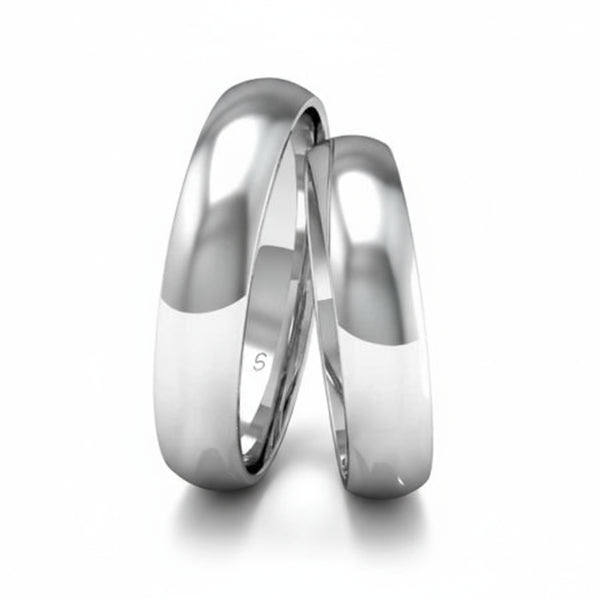 Pra de Alianças em Prata AP11