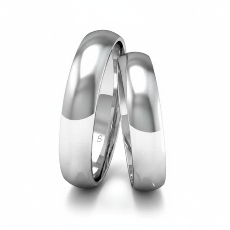 Pra de Alianças em Prata AP11