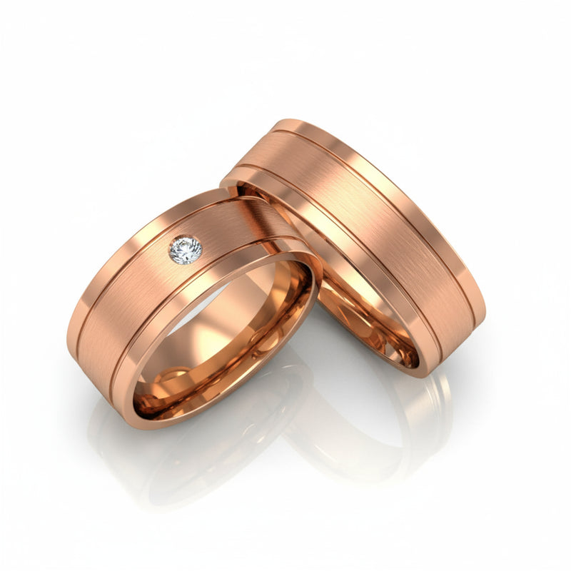 Par de Alianças em Ouro BX 416 ALB17